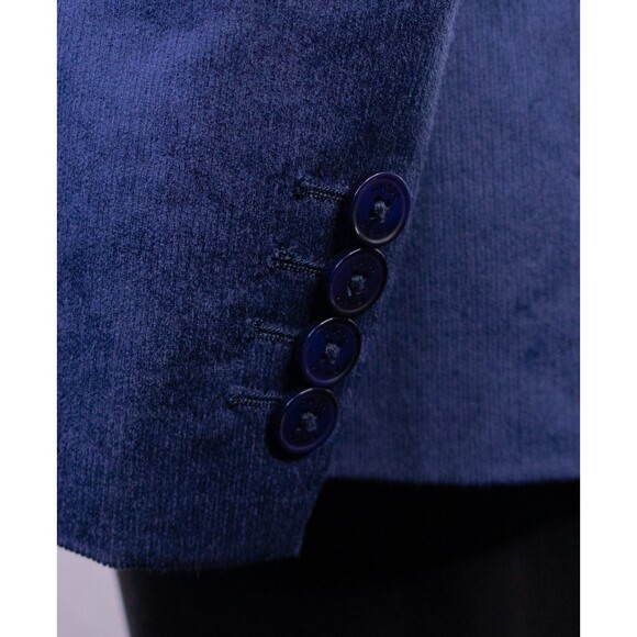 GUESS DEAN Sport Coat Jacket Casual Blazer Sz XL (46) Blue Two Button Cotton EUC - Picture 8 of 15